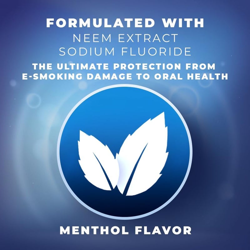 Eva Smokers E-Line Mouthwash with Menthol Flavor for E-Cigarette Users, 250ml - Image 2